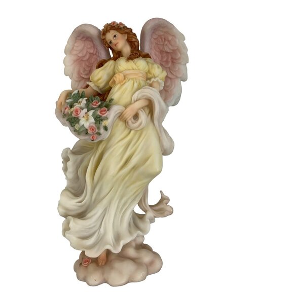 VTG Seraphim Classics Angel Large Figurine Chloe 1997 12" x 6" Decor 7111 - Picture 11 of 16